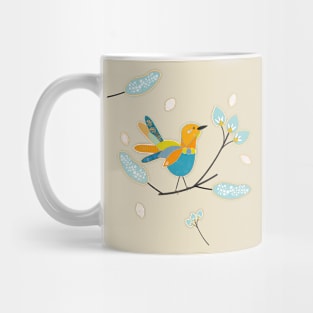 A Bird In The Tree Tops Mug